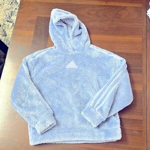 Girls medium adidas fleece hoodie